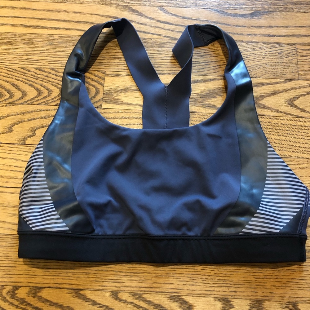Athleta x Allyson Felix Ultimate Legend Sports Bra Blue